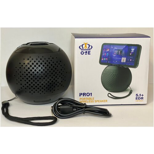 Портативная беспроводная колонка динамик PRO 1 новинкаblack 49900₽