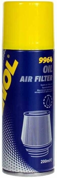 Масляная пропитка воздушного фильтра "Oil Air Filter" спрей 200мл Mannol 9964