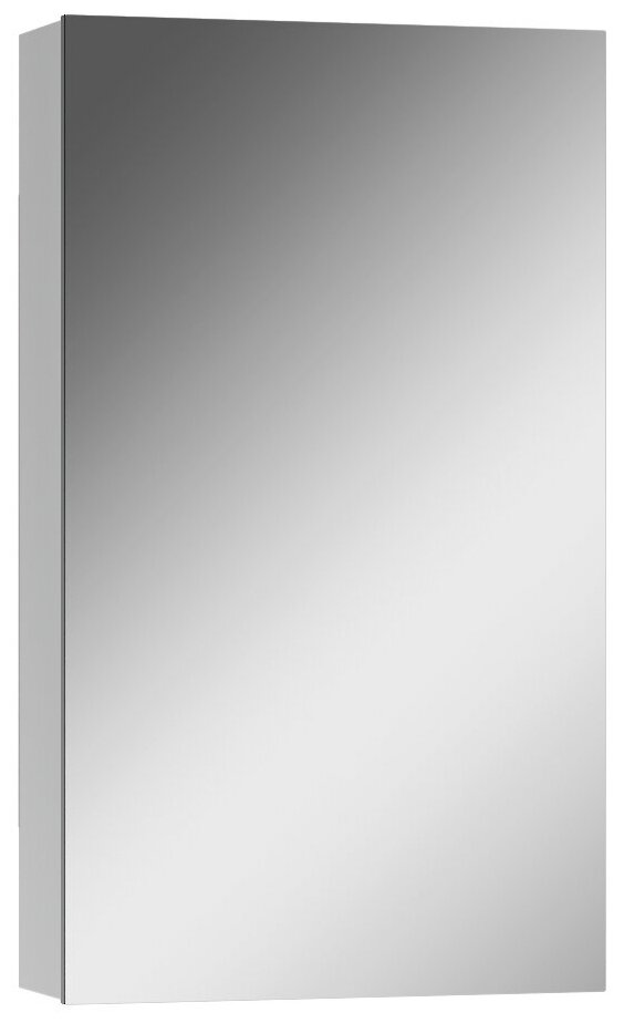 фото Шкаф-зеркало Норма 40 1 дверь айсберг