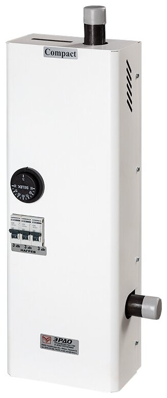 фото Электрический котел ЭРДО ЭВПМ-Compact-9, 9 кВт, одноконтурный