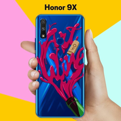 Силиконовый чехол Art of Wine на Honor 9X