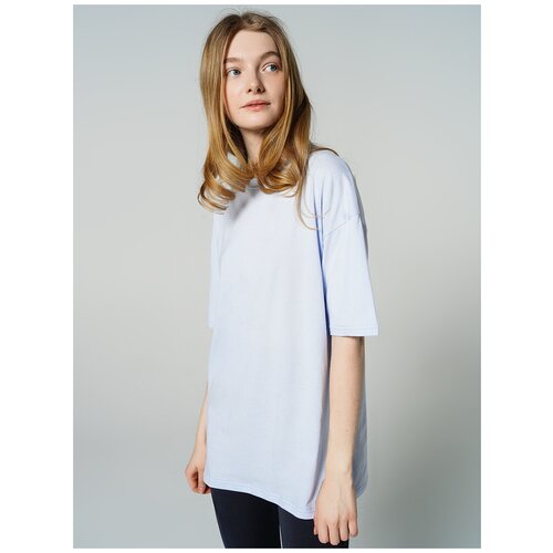 фото Футболка с кор.рукавом твое 80187 размер l, голубой, women