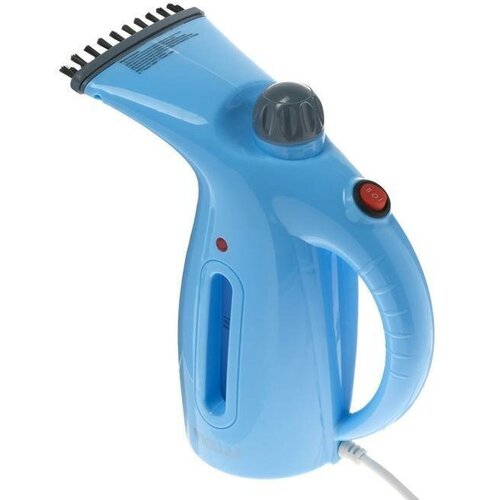 Отпариватель ручной для одежды штор 1 насадка 1800 Вт голубой 1121₽