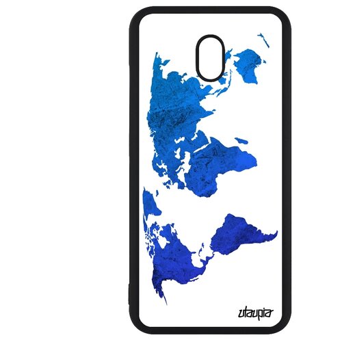 фото Чехол для мобильного xiaomi redmi 8a, "карта мира" материк атлас utaupia