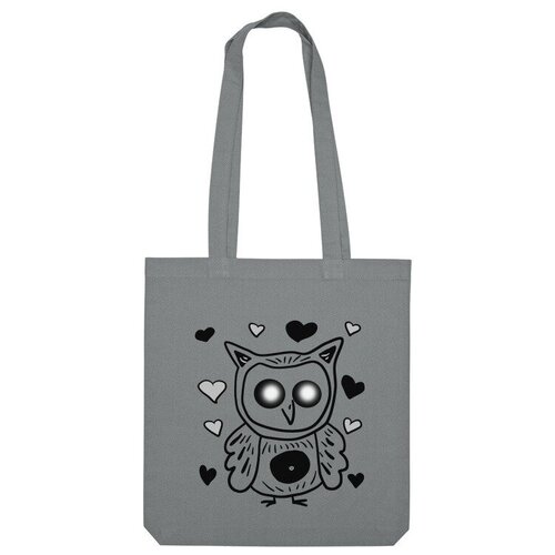 фото Сумка шоппер us basic, серый