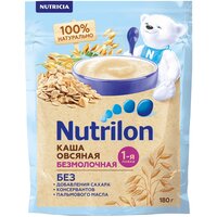 Каша Nutrilon (Nutricia) безмолочная овсяная, с 5 месяцев, 180 г