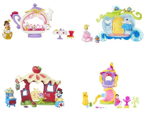 Кукла Hasbro Disney Princess Мини кукла с аксессуарами, 7.5 см, B5344 разноцветный