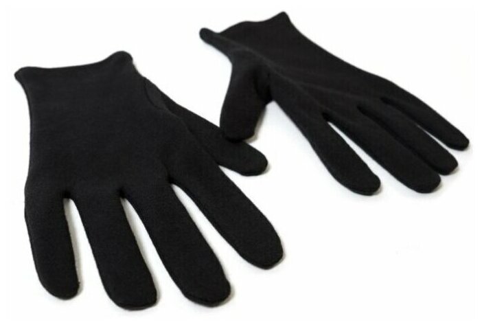 Перчатки хлопковые Safe-Store, черные, размер XL (3 пар в уп.) - фотография № 5