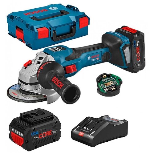 Аккумуляторная угловая шлифмашина GWS 18V-15 SC Bosch 06019H6101 14789900₽