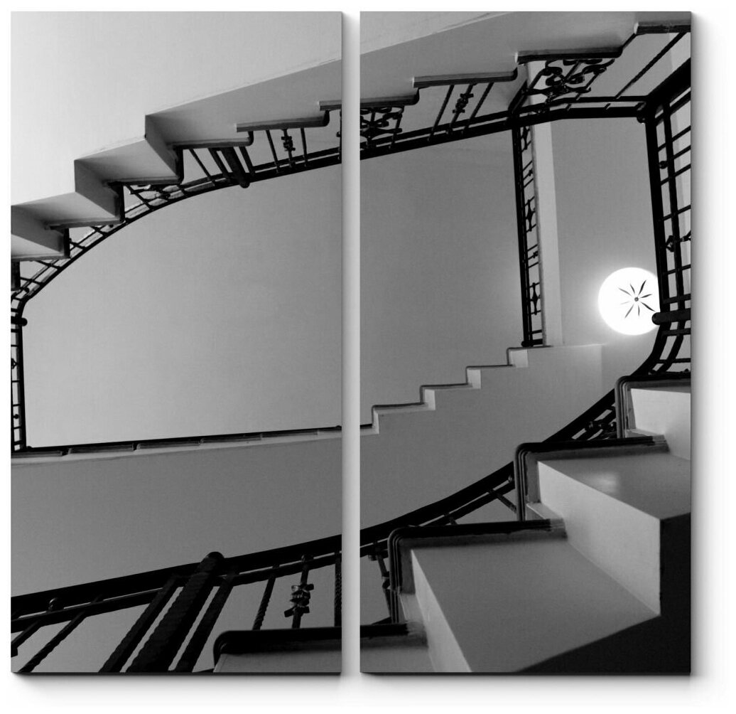 Модульная картина Лестница к верху50x50