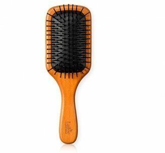 Lador Деревянная расческа среднего размера для волос Middle Wooden Paddle Brush 1 шт