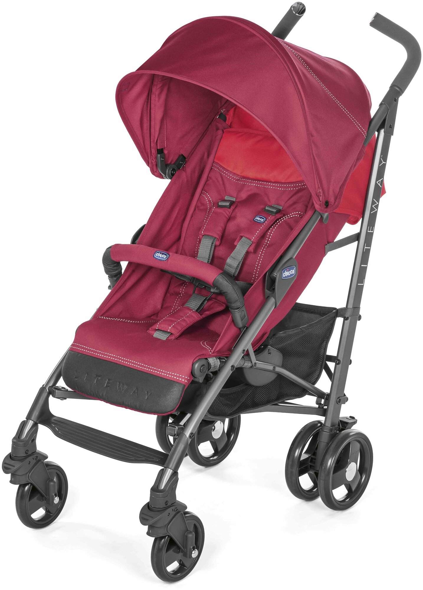  Chicco LITE WAY3 TOP, Red Berry, , 