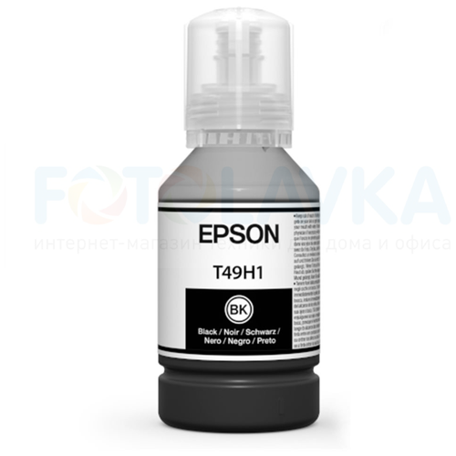 Контейнер Epson T49H1 с черными чернилами 140мл для SC-T3100x C13T49H100