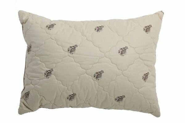 фото Подушка (шесть верблюжья/тик) 70х50 Прямоугольная