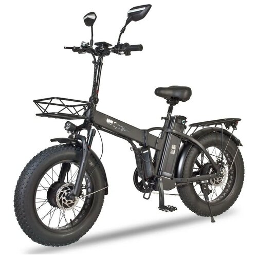 Электровелосипед Syccyba H1 Pro Dual 48V/12,5Ah 500W*2 полный привод