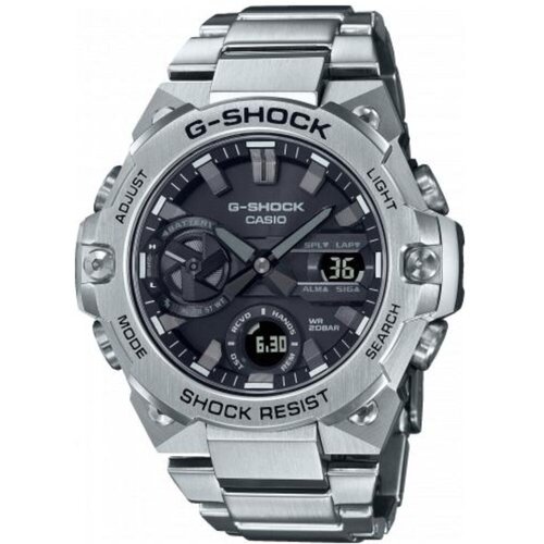 Наручные часы CASIO GST-B400D-1AER, серебряный, черный