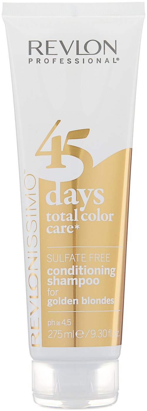 Revlon Professional Revlonissimo 45 Days Total Color Care 2 in 1 for Golden Blondes, 275 мл