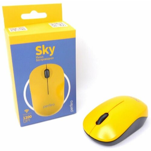 PERFEO (PF_A4505) SKY, желтый компьютерная мышь perfeo sky f a4505 желтый