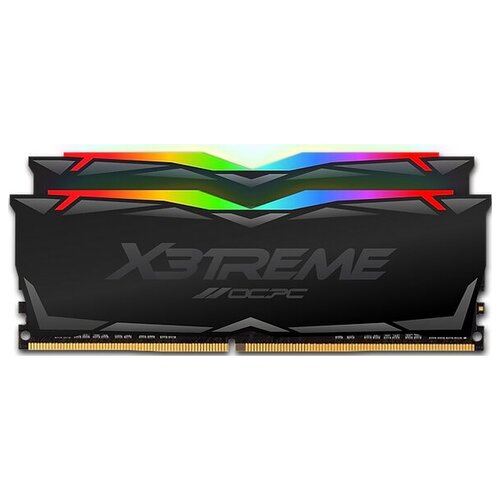 Оперативная память для компьютера OCPC X3 RGB BLACK DIMM 64Gb DDR4 3600 MHz MMX3A2K64GD436C18 MMX3A2K64GD436C18 1990200₽