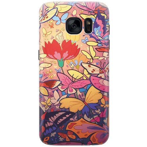 RE: PAЧехол - накладка ArtColor для Samsung Galaxy S7 с принтом Красочный мир re paчехол накладка artcolor для xiaomi redmi 6 с принтом красочный мир