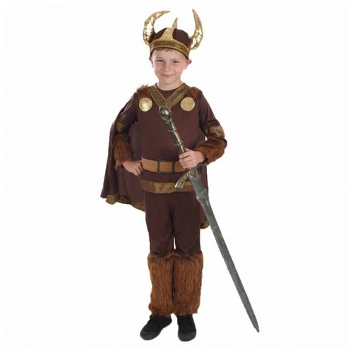 фото Детский костюм "викинг", 134-140 см. morphcostumes