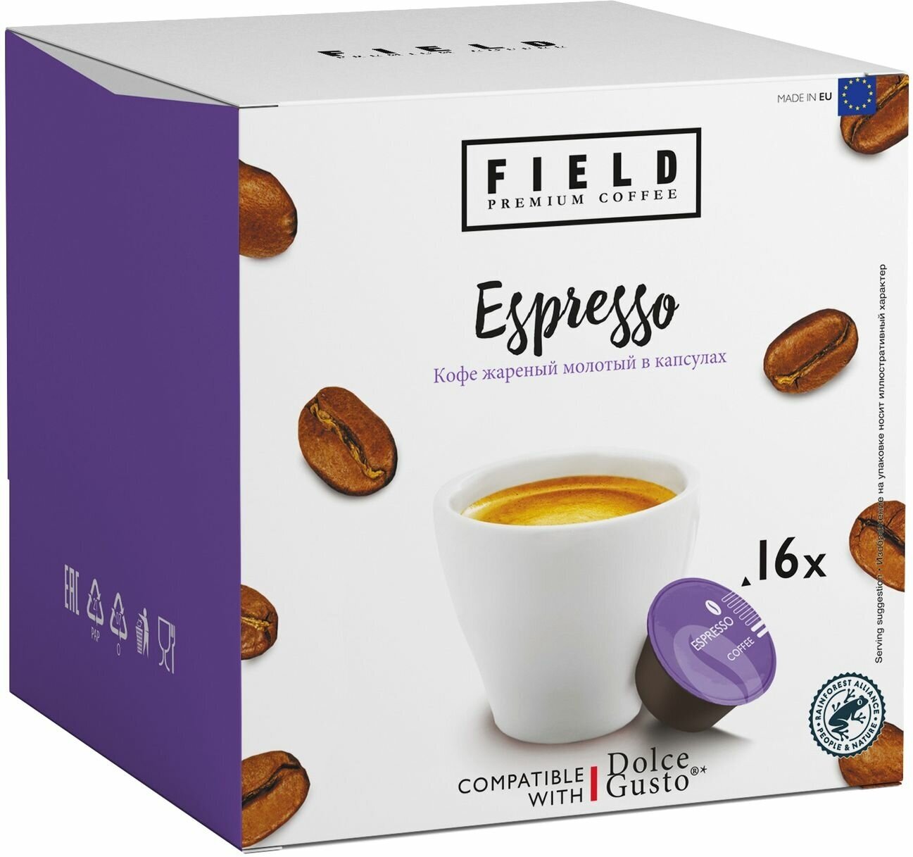 Кофе в капсулах Field Espresso 16 шт