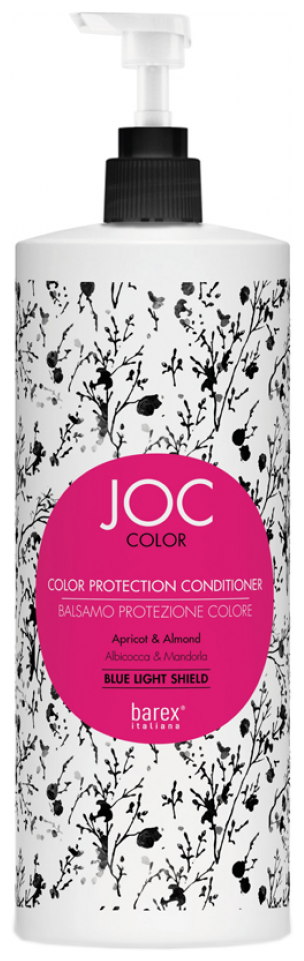 Barex бальзам-кондиционер JOC Color Protection Conditioner Apricot & Almond Стойкость Цвета для окрашенных волос Абрикос и Миндаль, 1000 мл