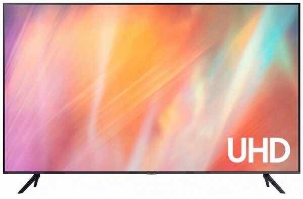 50" Телевизор Samsung UE50AU7100U LED, HDR (2021), черный