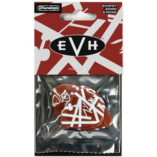 Dunlop EVHP07 Eddie Van Halen Shark 6Pack Медиаторы, 6 шт