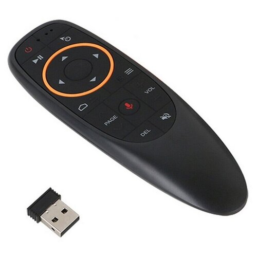 air mouse пульт air mouse g10s usb 2 4g гироскоп голосовое управление Беспроводная аэромышь Vontar G10S с гироскопом и голосовым управлением для Смарт Тв Приставок Tv Box