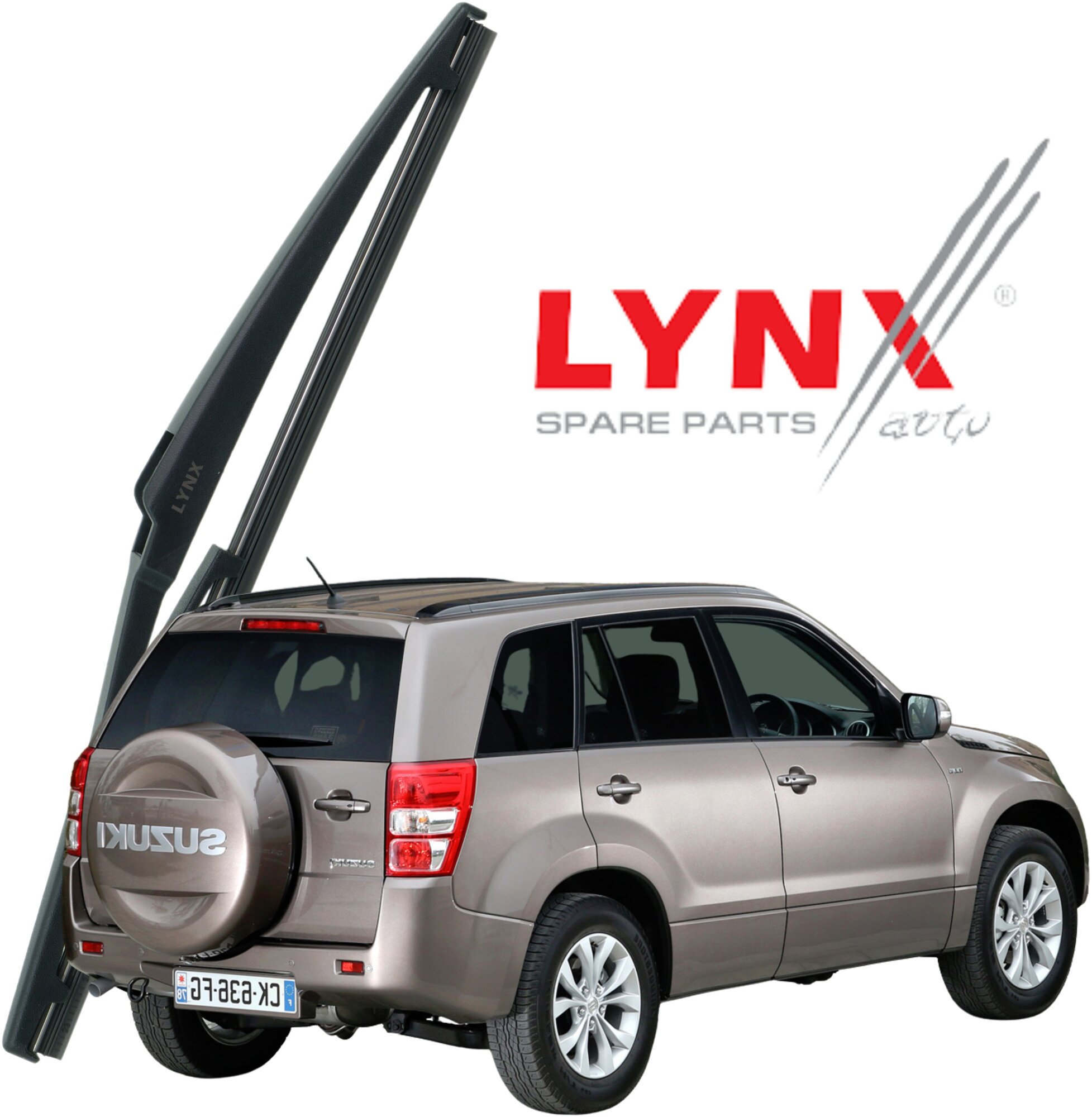 Дворник задний Suzuki Grand Vitara (2) / Сузуки Гранд Витара 2005 - 2008 2009 2010 2011 2012 2013 2014 2015 2016 Щетка стеклоочистителя задняя 300мм