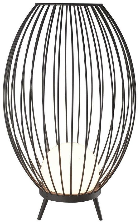 Светильник LGD-PEARL-BOLL-H574-12W Warm3000 (GR, 164 deg, 230V) (Arlight, IP65 Металл, 3 года)