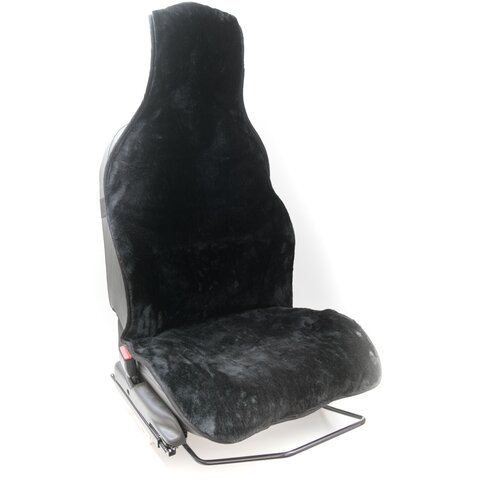 Накидка меховая (искусственный мех), черный