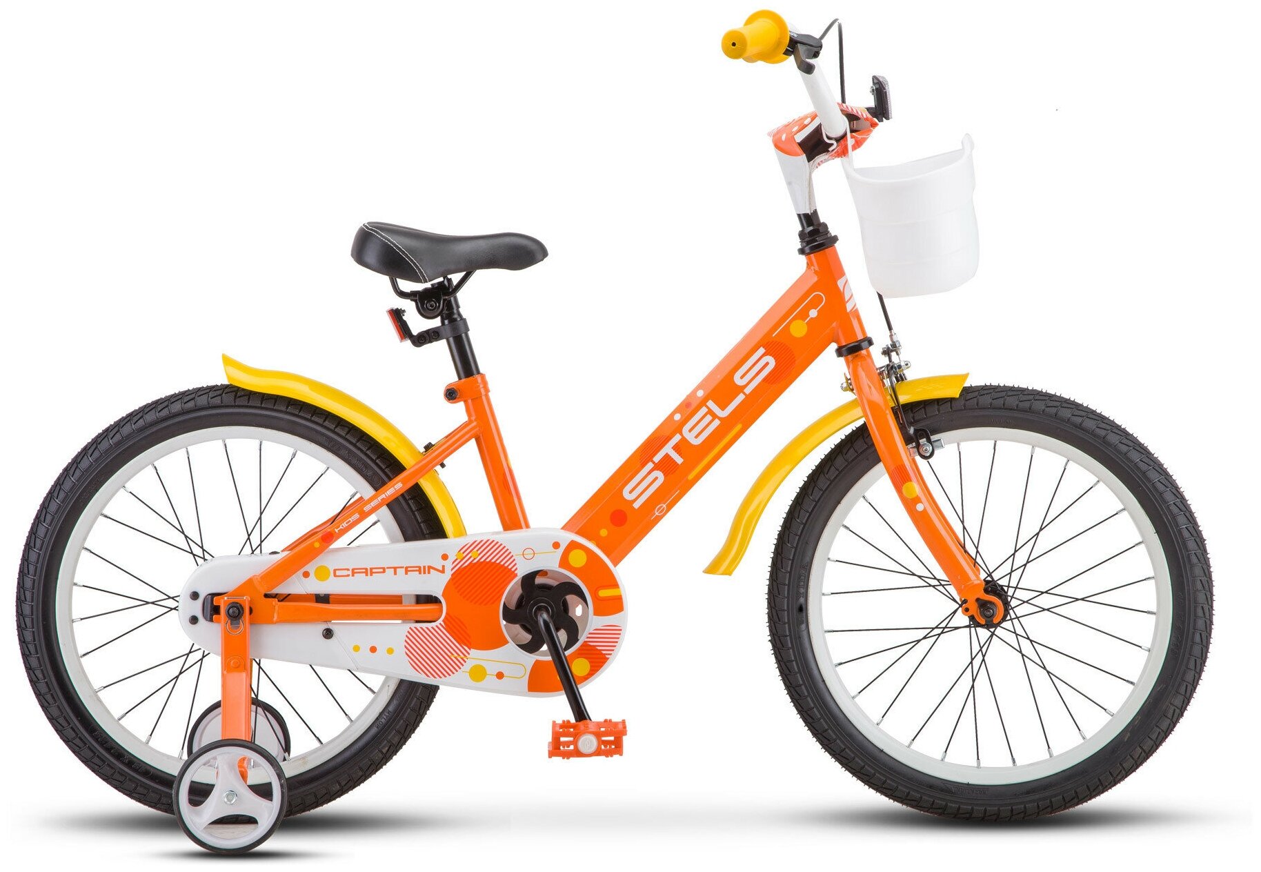 Детский велосипед STELS Captain 18 (V010) оранжевый