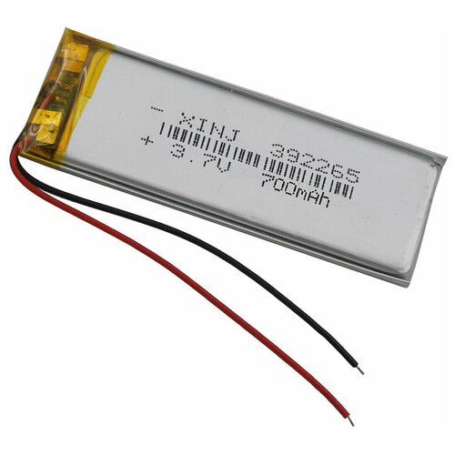 Аккумулятор литий-полимерный Li-Pol 392265 37В 700мАч 37400₽