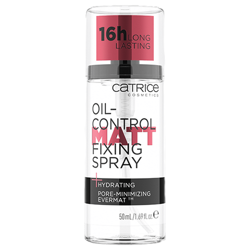 Купить CATRICE Спрей для лица фиксирующий Oil-Control Matt Fixing Spray, 50 мл, прозрачный, бесцветный