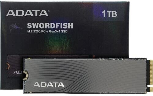 SSD накопитель A-DATA Wordfish 1ТБ, M.2 2280, PCI-E x4, NVMe - фото №20