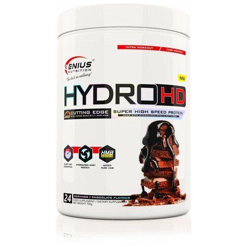 фото Genius nutrition hydro hd 700 гр, шоколад