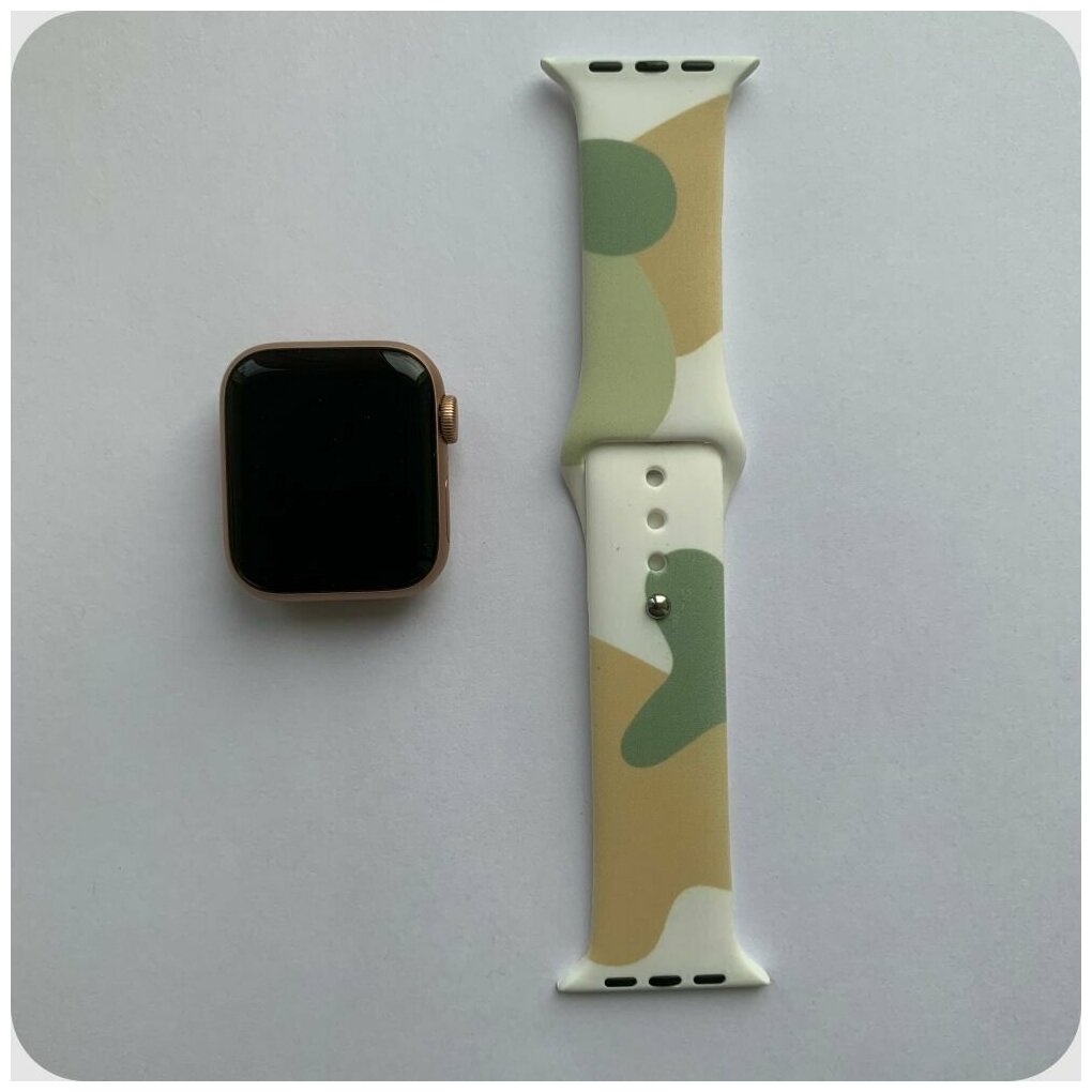 Силиконовый ремешок браслет для Apple Watch 42mm, 44mm
