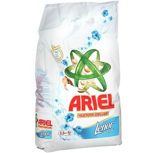 Стиральный порошок Ariel автомат, Touch of Lenor Fresh, 2,5 кг