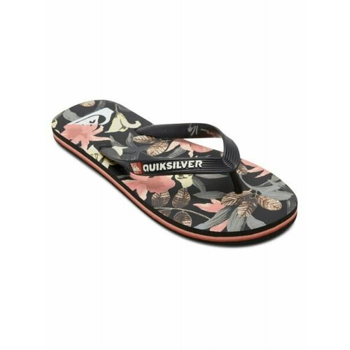 Сланцы Quiksilver Molokai Art Black 1, Цвет черный, Размер 41