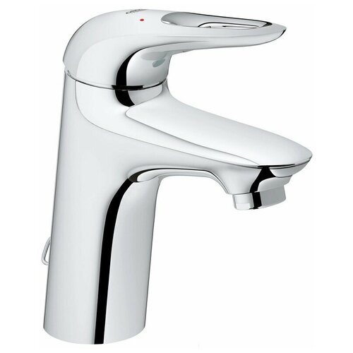 фото Grohe смеситель однорычажный для раковины grohe eurostyle 23566003 с цепочкой