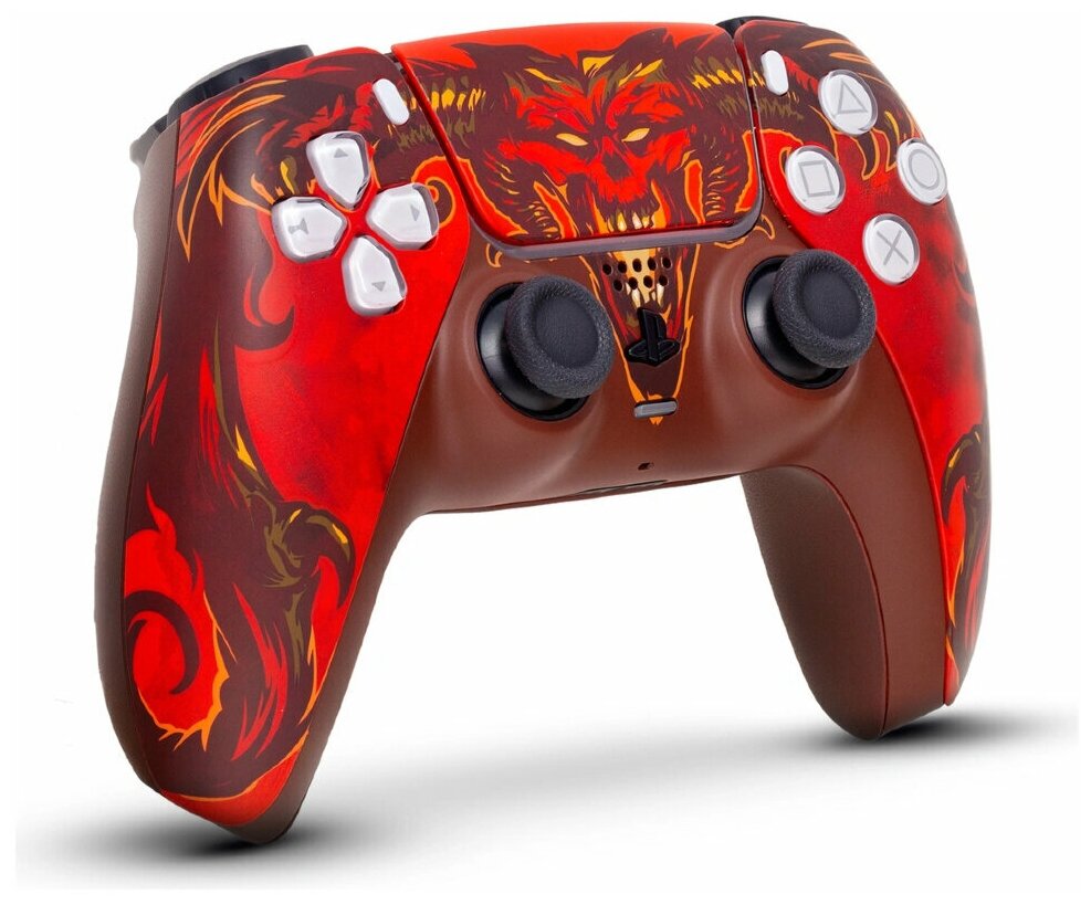 Кастомизированный беспроводной контроллер Sony DualSense Дьябло Rainbo CFI-ZCT1W