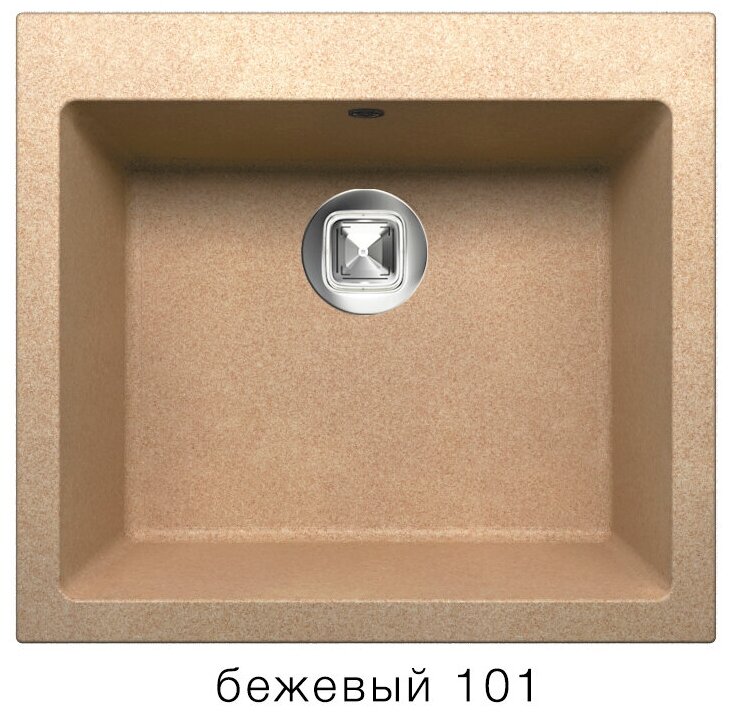 Кухонная мойка Tolero R-111 (белый)