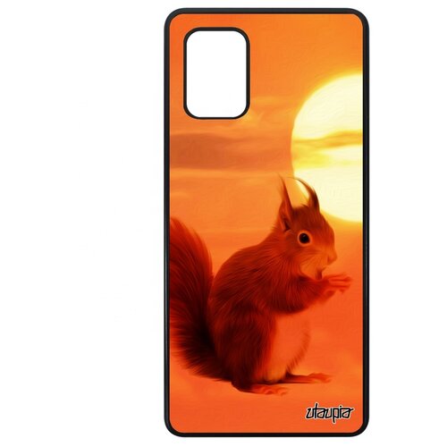 фото Чехол на смартфон galaxy a71, "белка" грызун беличьи utaupia