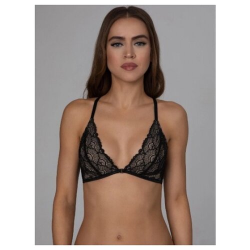 фото Бюстгальтер luce del sole , размер 80b (4b), черный