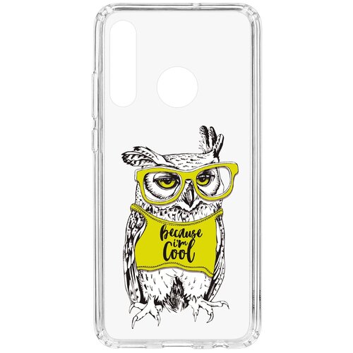 фото Чехол на honor 10i kruche print сова в очках