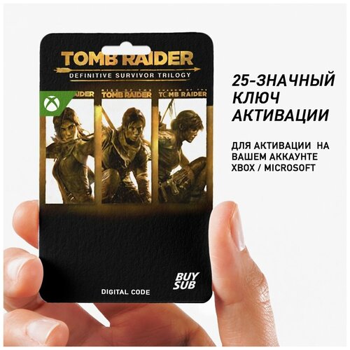 Игра Tomb Raider: Definitive Survivor Trilogy для Xbox One, Xbox Series X/S (25-значный код)