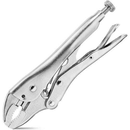 Клещи Deli Tools DL109107Z 180 мм серебристый клещи deli tools dl2001 254 мм серебристый