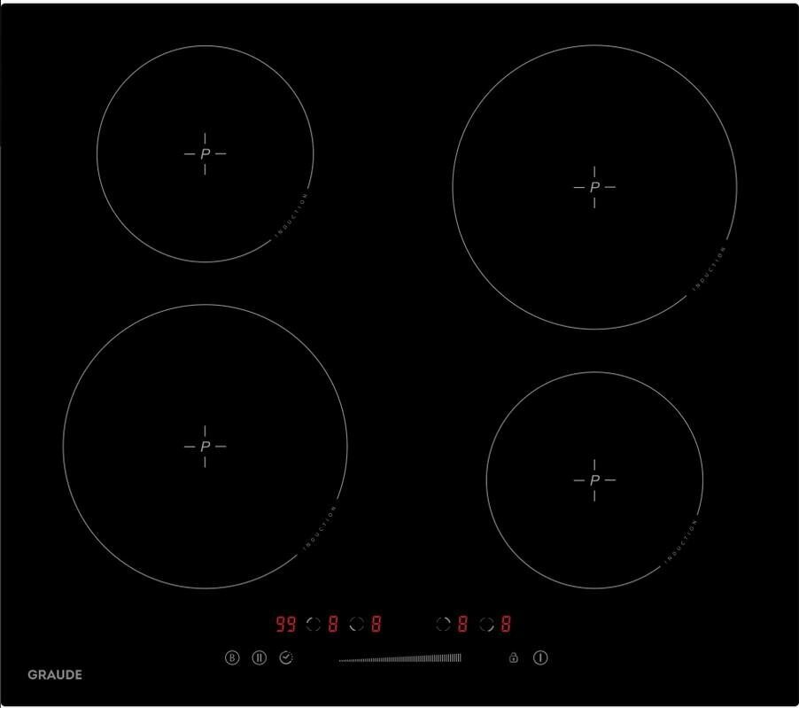 Поверхность индукционная GRAUDE IK 60.0 AS черный